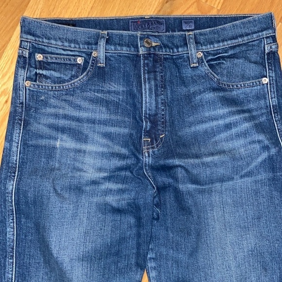 Lucky Brand Mid-Rise Authentic Straight Crop size 31, good used condition - Picture 6 of 10
